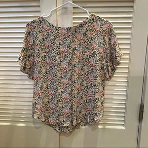 Loft Floral Tee - Petite